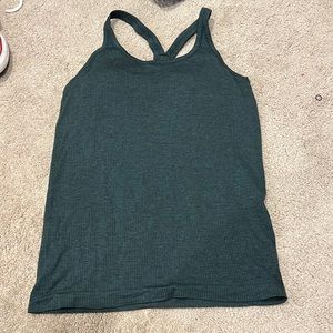 Lululemon tank top 10 green